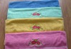 embroidered 100% cotton face towel