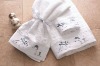 embroidered bamboo towels