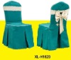 embroidered chair cover manufacturer with polyester cotton