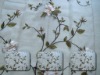 embroidered curtain fabric