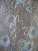 embroidered curtain fabric