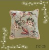 embroidered cushion cover