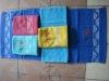 embroidered face towels 100% cotton
