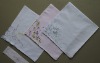 embroidered handkerchief