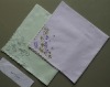 embroidered  handkerchief