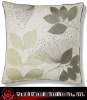 embroidered linen cushion cover