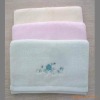 embroidered logo 100%cotton hand towel