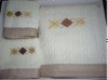 embroidered square towel