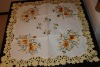 embroidered sunflower tablecloth