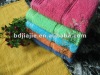 embroidered terry bath towel