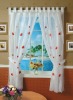 embroidered voile curtains with loops