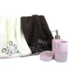 embroideried 100% cotton face towels