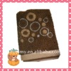 embroideried terry towel