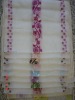 embroidering curtain fabric