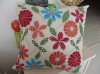embroidery and applique cushion cover