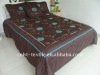 embroidery and applique duvet cover set