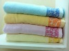embroidery bamboo bath towel