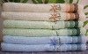 embroidery bath towel