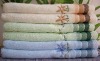 embroidery bath towel