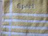 embroidery bath towel