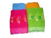 embroidery bath towel