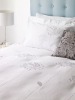 embroidery bed sheet set duvet cover pillowcase