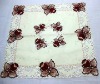 embroidery pattern cutwork table cloth