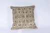 embroidery polyester cushion/pillow cover case