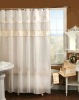 embroidery shower curtain