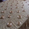 embroidery table cloth