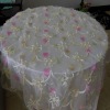 embroidery table cover