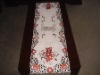 embroidery table runner for Christmas