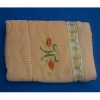 embroidery terry face towel