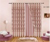 european style floral burnout organza window voile curtain gauze