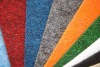 exhibition nonwoven colorful carpet