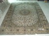 expensive silk qum carpet