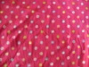fabric for baby wear, flower print sheer stripe 100% cotton leno fabric