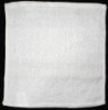 face cloth,12x12,insitutional towel,face towel,white towel soft towel ringspun towel