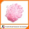 fahion pink curly nagorie feather pads