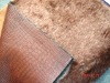 fake fur bonded suede fabric fhml07