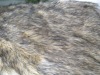 fake rabbit fur/tip-dyed fake fue