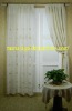 fancy linen embroidery curtain fabrics