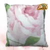 fancy rose printed wedding cotton cushion  pillow