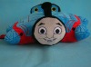 fangle stuffed plush toy train cushion