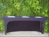 fashion 2012 new design black rectangular spandex table covers lycra table covers stretch table covers for wedding and party