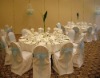 fashion banquet chair cover with sash for wedding