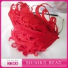 fashion curly feather headband