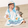 fashion cute animal hood duck baby hooded towel