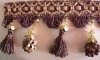 fashion design curtain tassel lace