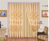fashion floral burnout window gauze voile sheer curtain